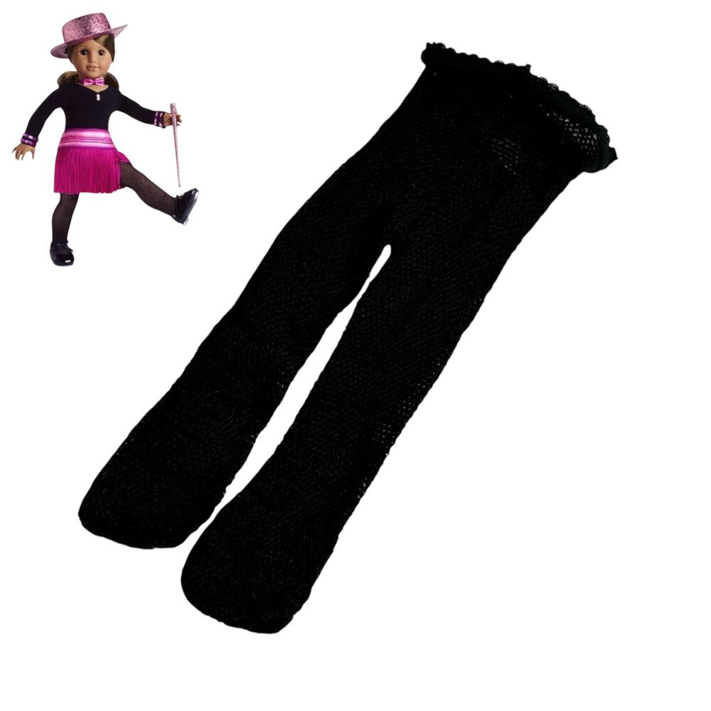 American Girl Marisol Fishnet Tights Black Tap Outfit Accessory Doll Stockings